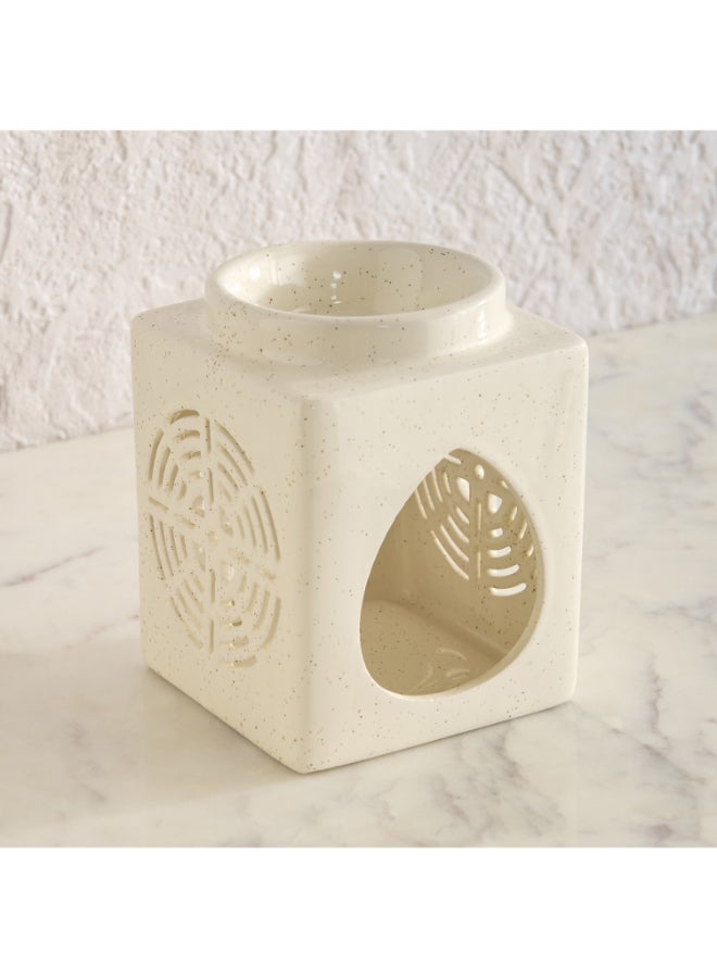 Home Box Ceramic Oil Burner - Cream Color - Image 2